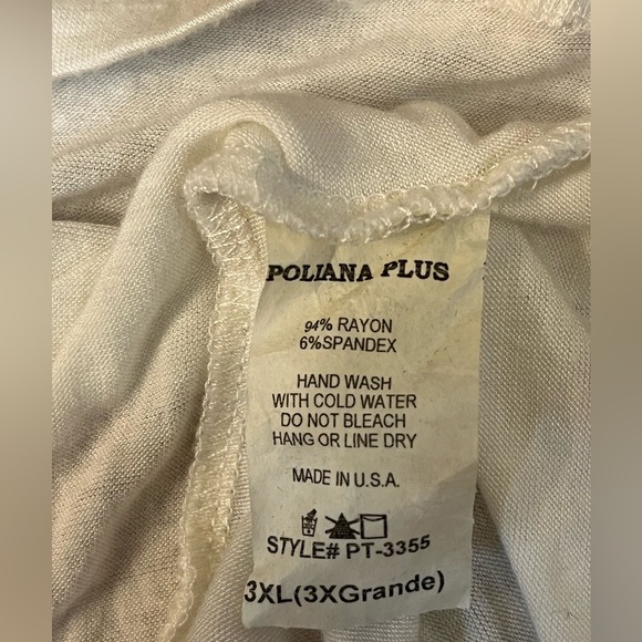 Elegant White Women's Top - Picture 16 of 16